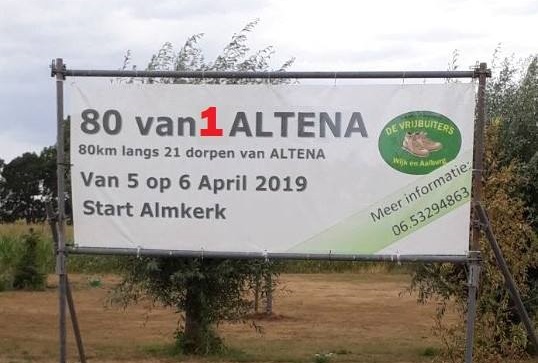 Al bijna 800 deelnemers voor de ’80 van 1 Altena’