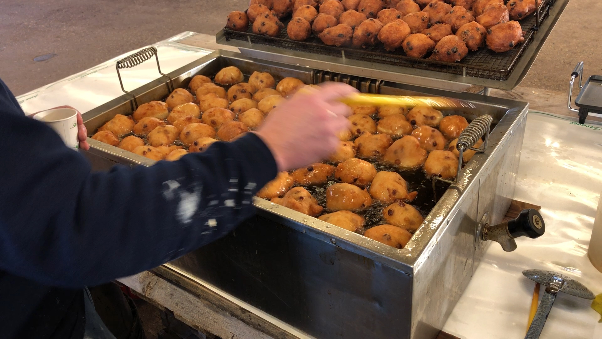 Oliebollen koppeltoernooi darten in BuBeClu