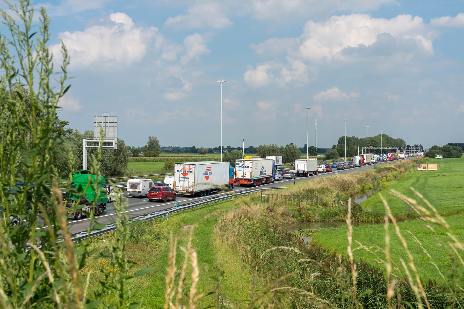 A27 wederom bovenaan in File Top 10 ANWB