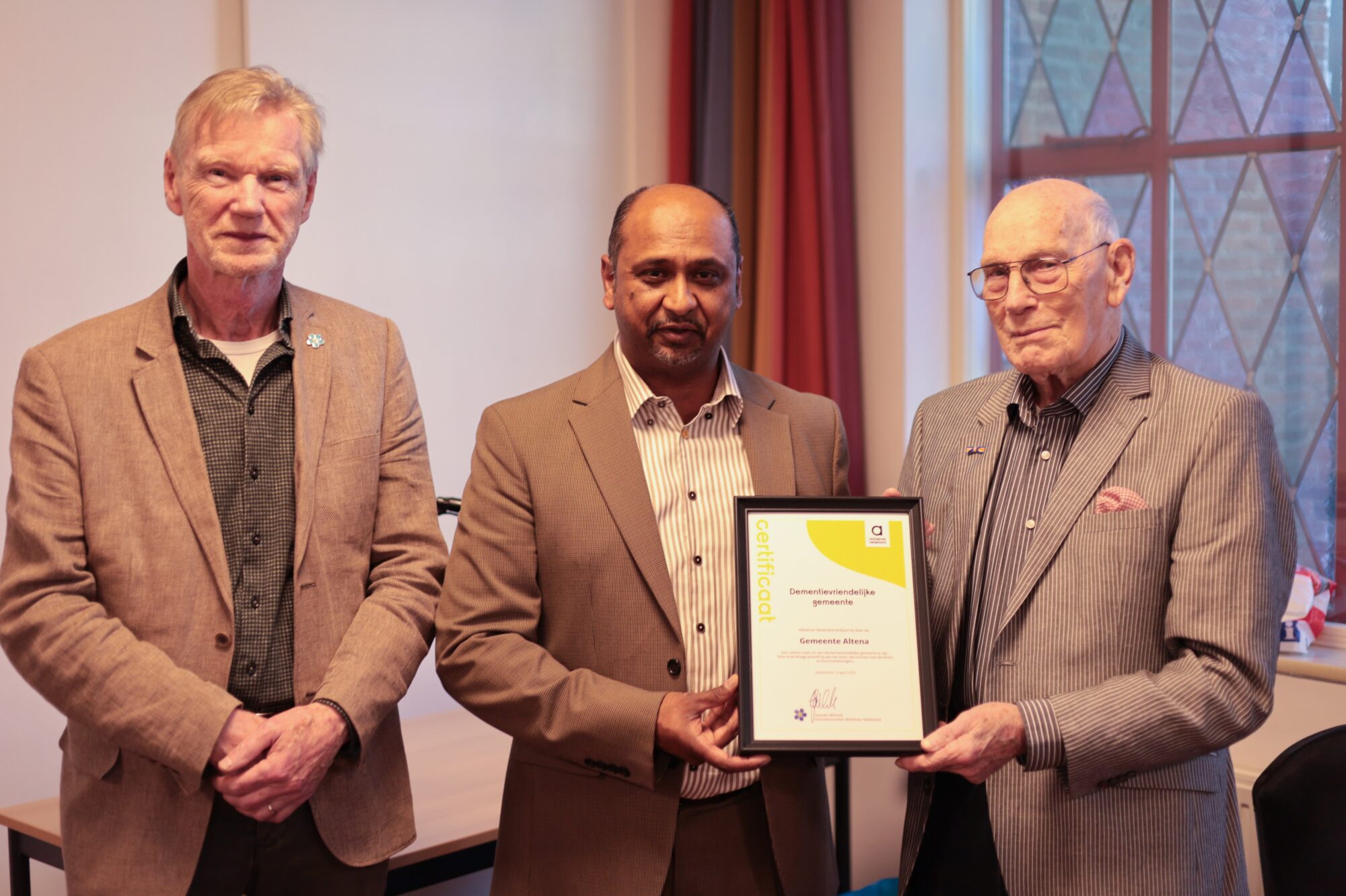 Altena krijgt certificaat Dementievriendelijke Gemeente