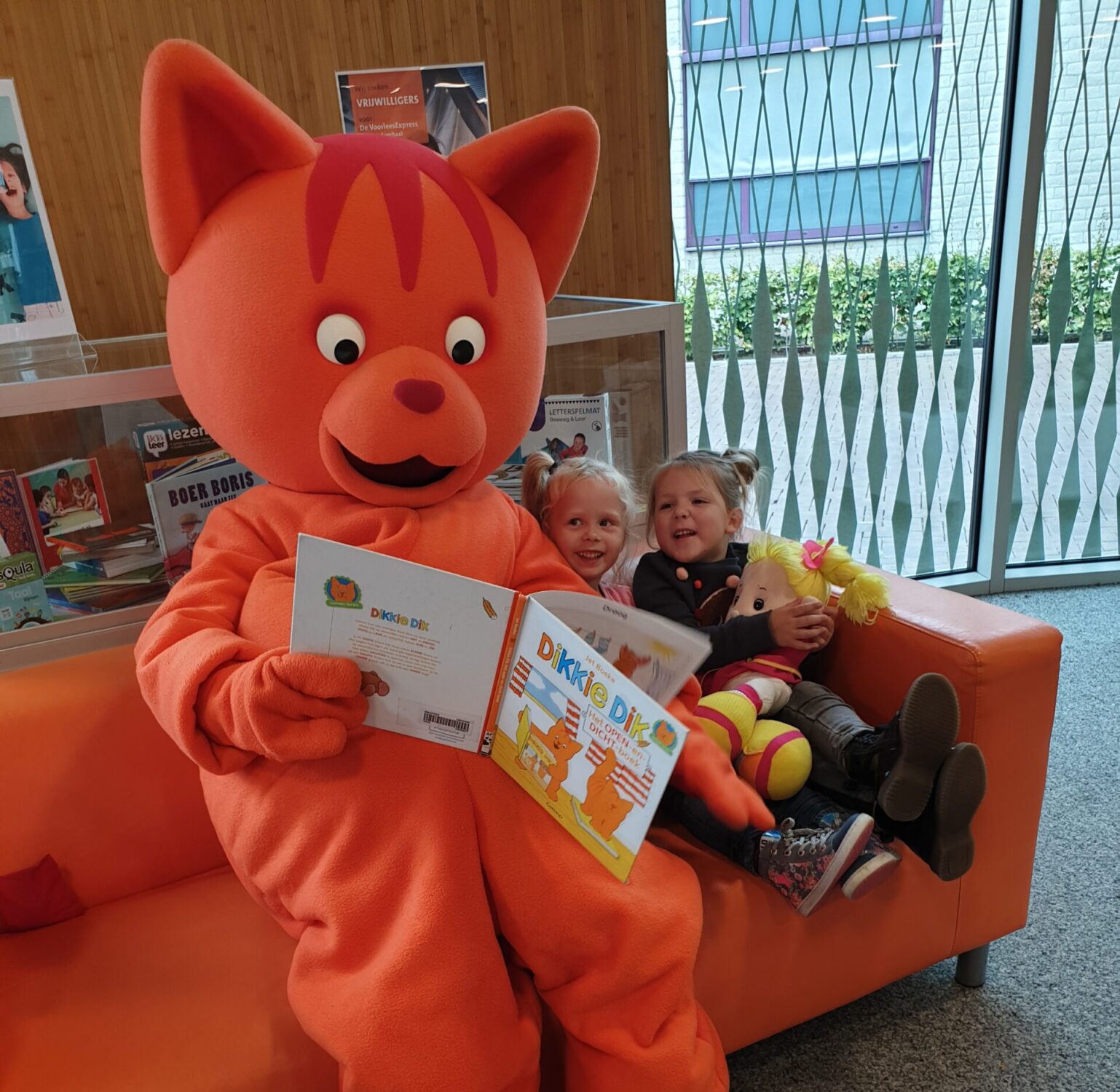 Ontmoet Dikkie Dik in de bibliotheek tijdens BoekStartdag