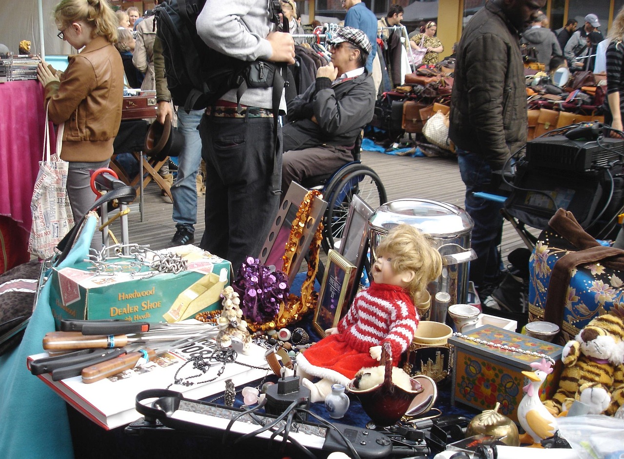 Gezellige Rommelmarkt in Genderen op zaterdag 10 mei